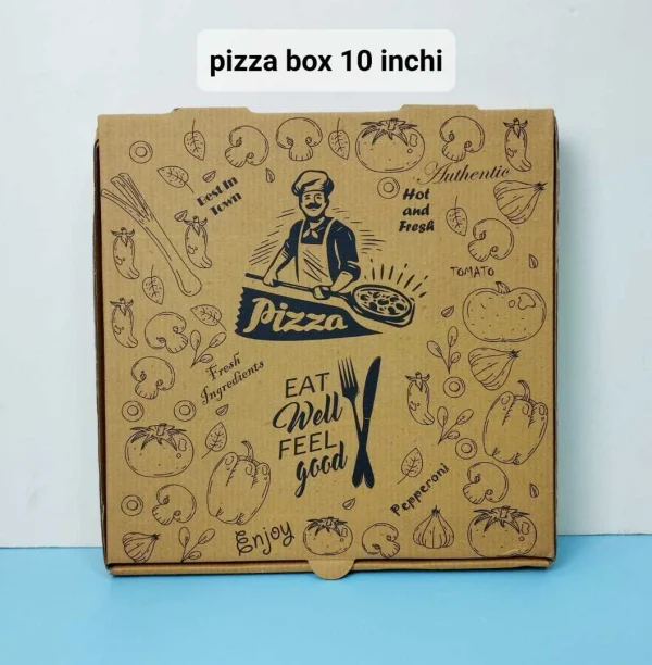 Readymade pizza box 10 inchi minimum order 100 pis bundle