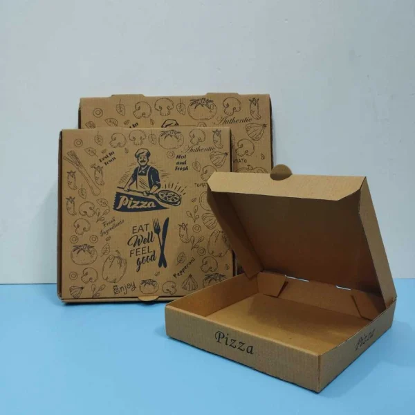 Readymade pizza box 10 inchi minimum order 100 pis bundle - Image 2